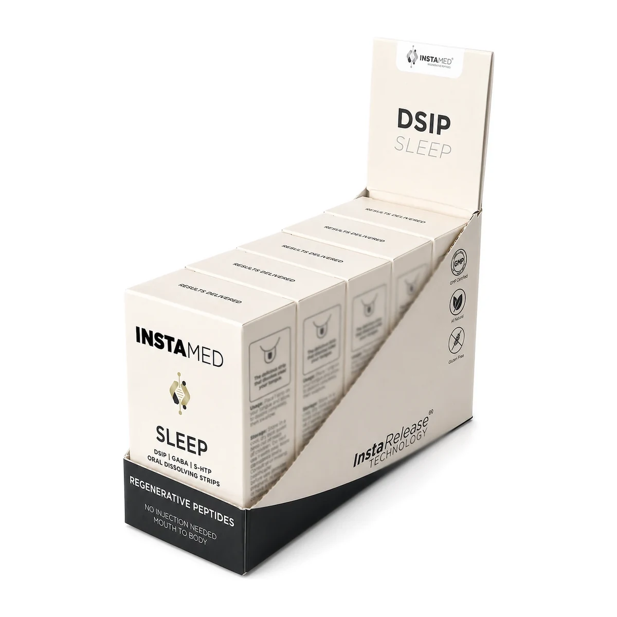 DSIP + GABA + 5-HTP — InstaMed oral dissolving strips