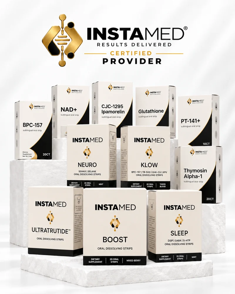 InstaMed oral dissolving strip product collection